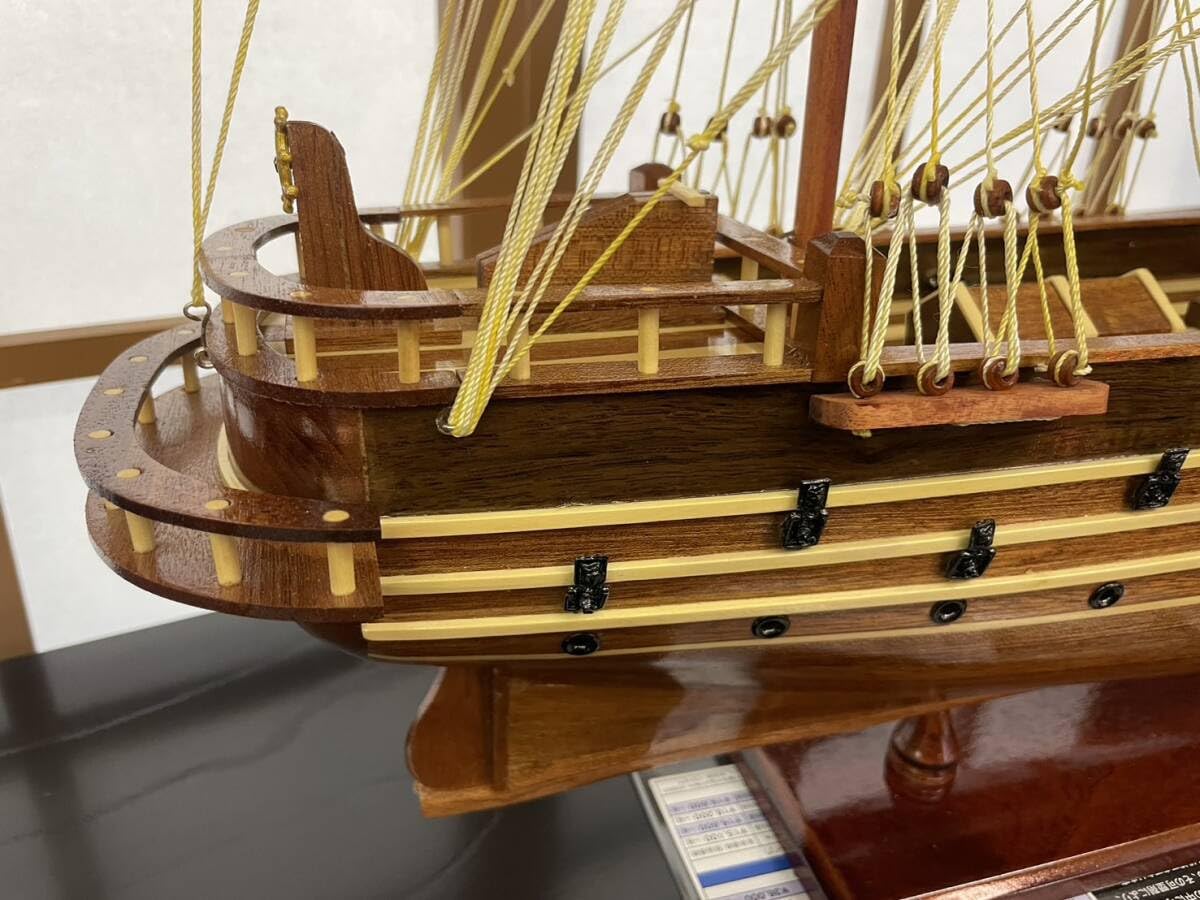 帆船模型　FRANCEⅡ　限定モデル　船　モデルシップ　職人手作り　舟　軍艦 Amazon | 帆船模型 FRANCE Ⅱ フランスⅡ 船 モデルシップ 職人